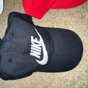 Nike Black and White Logo Cap